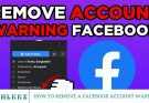 How to Remove a Facebook Account Warning