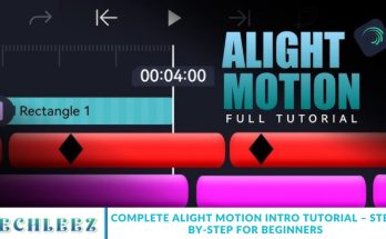 Complete Alight Motion Intro Tutorial – Step-by-Step for Beginners