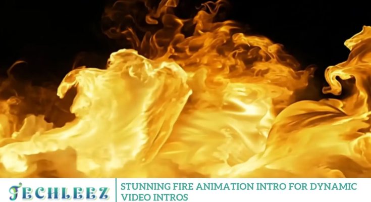 Stunning Fire Animation Intro for Dynamic Video Intros
