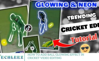 How to Add Ball Glowing Effect in Cricket Video Editing