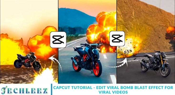 CapCut Tutorial - Edit Viral Bomb Blast Effect for Viral Videos