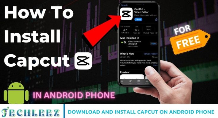 Download and Install CapCut on Android Phone