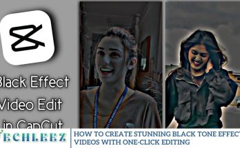 How to Create Stunning Black Tone Effect Videos with One-Click Editing