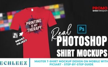 Master T-Shirt Mockup Design on Mobile with PicsArt - Step-by-Step Guide