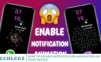 How to Enable Notification Animation on Your Device