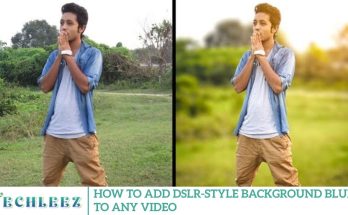 How to Add DSLR-Style Background Blur to Any Video