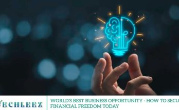 World’s Best Business Opportunity - How to Secure Financial Freedom Today