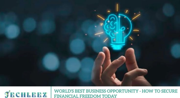 World’s Best Business Opportunity - How to Secure Financial Freedom Today