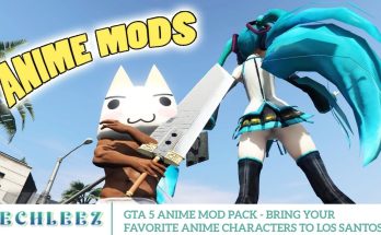 GTA 5 Anime Mod Pack